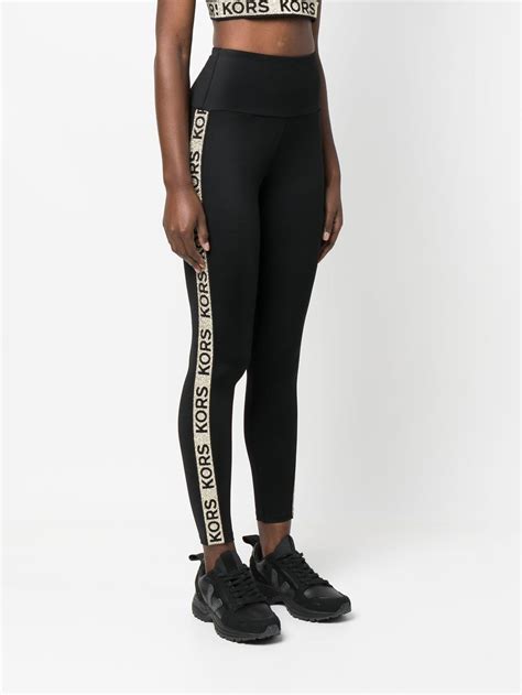 michael kors black jeans with logo women|Michael Kors denim leggings.